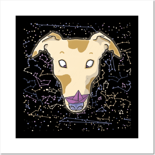 Hey space greyhound, you have something on your nose! Posters and Art
